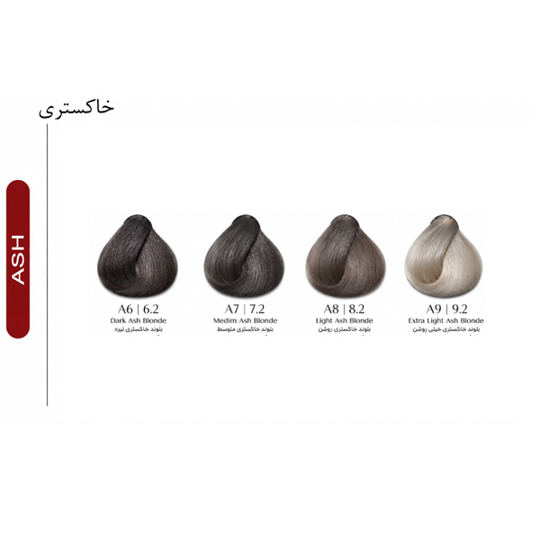 آلبوم رنگ مو فورگرلز سری خاکستری