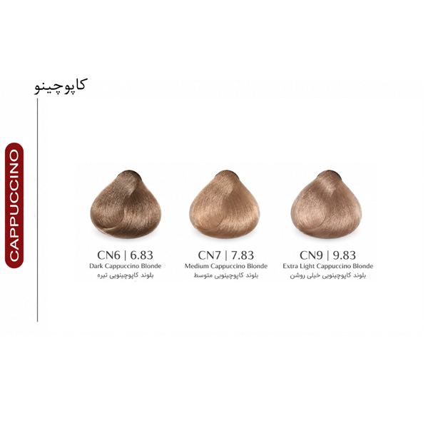 آلبوم رنگ مو فورگرلز سری کاپوچینو