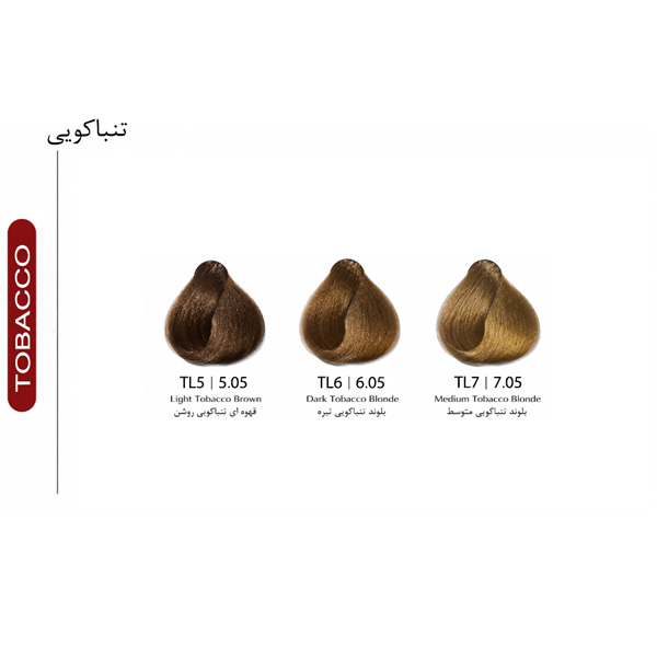 آلبوم رنگ مو فورگرلز سری تنباکویی