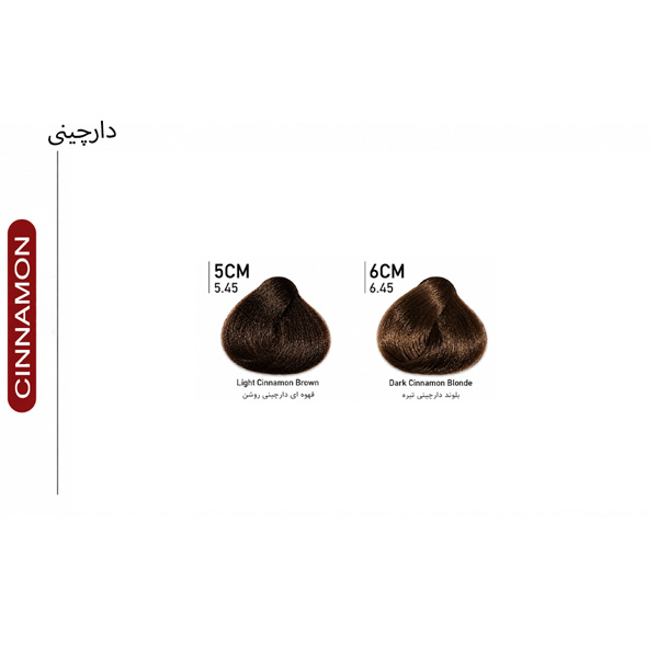 آلبوم رنگ مو دیلنزو سری دارچینی