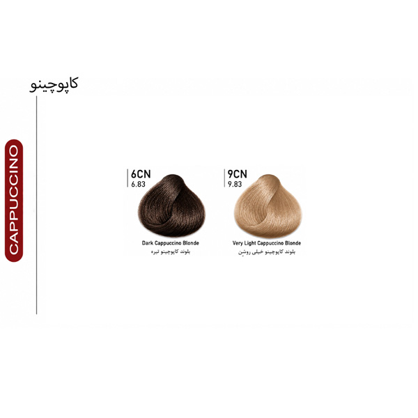 آلبوم رنگ مو دیلنزو سری کاپوچینو