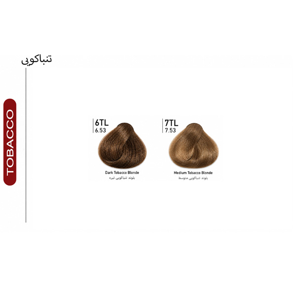 آلبوم رنگ مو دیلنزو سری تنباکویی